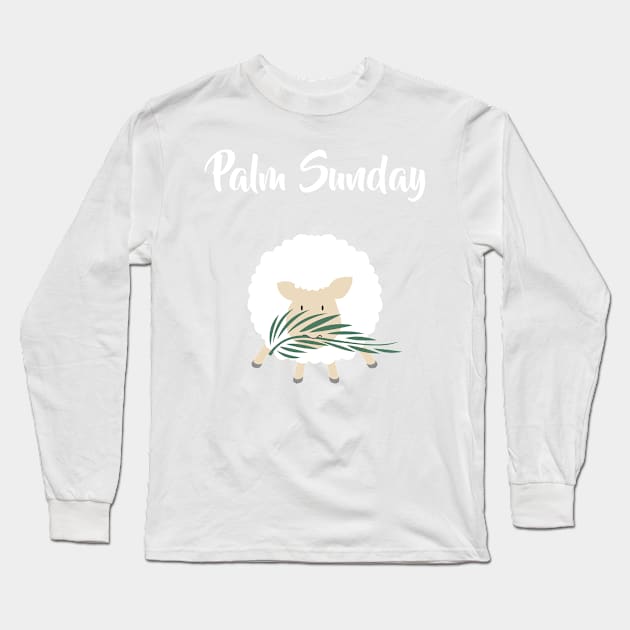 Palm Sunday Lamb Of God Long Sleeve T-Shirt by thewishdesigns